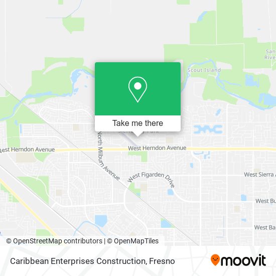 Caribbean Enterprises Construction map