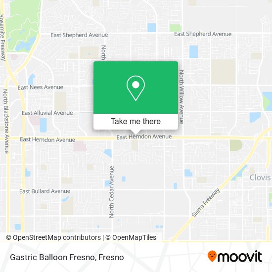 Gastric Balloon Fresno map
