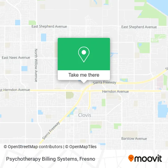 Psychotherapy Billing Systems map