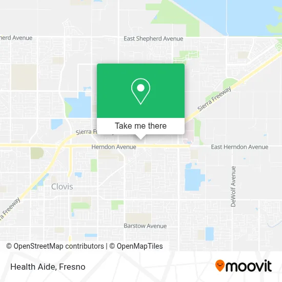 Health Aide map