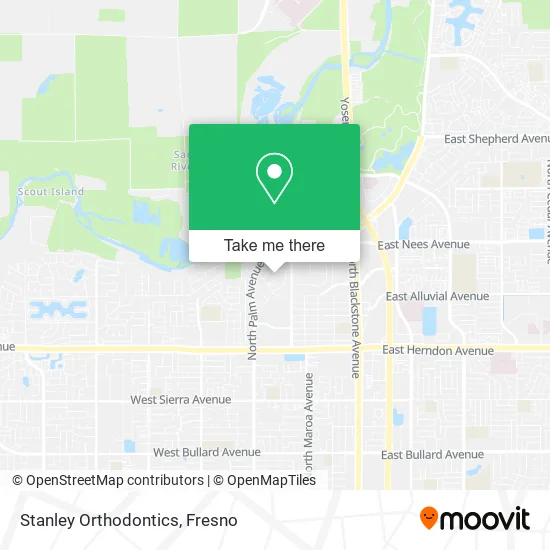 Stanley Orthodontics map