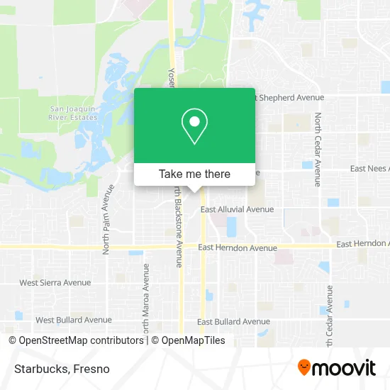 STARBUCKS map