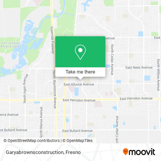 Garyabrownsconstruction map