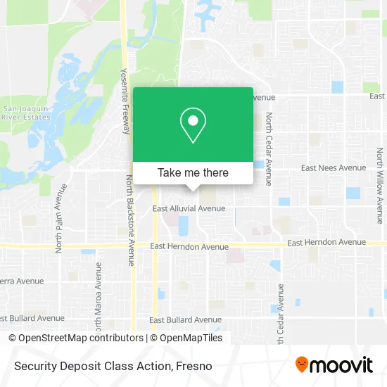 Security Deposit Class Action map