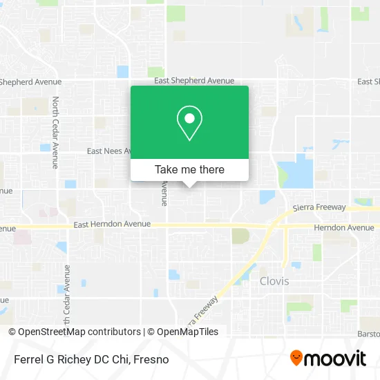 Mapa de Ferrel G Richey DC Chi