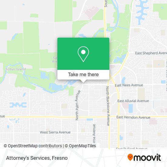 Mapa de Attorney's Services