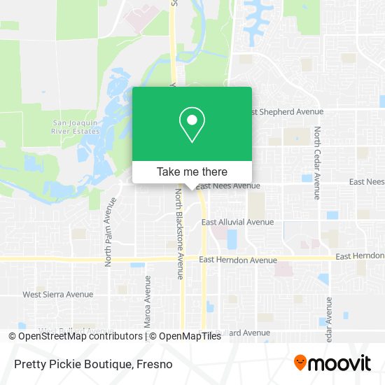 Pretty Pickie Boutique map