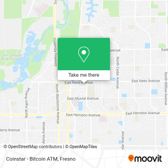 Coinstar - Bitcoin ATM map