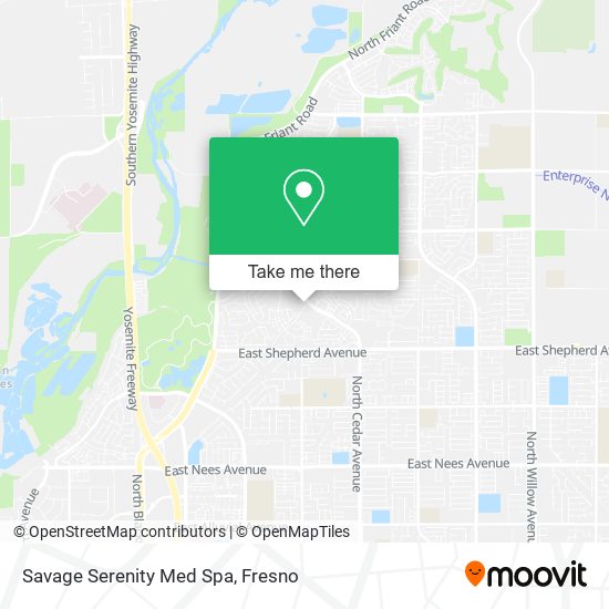 Savage Serenity Med Spa map
