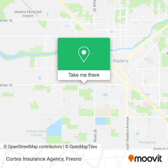 Cortes Insurance Agency map