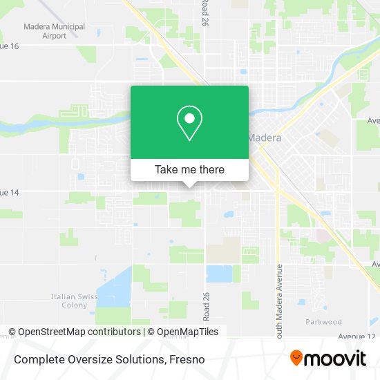 Mapa de Complete Oversize Solutions