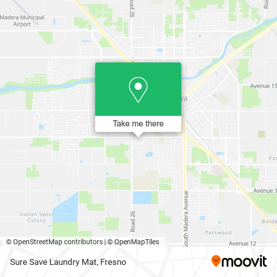 Sure Save Laundry Mat map