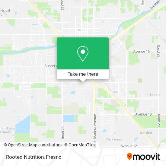 Rooted Nutrition map