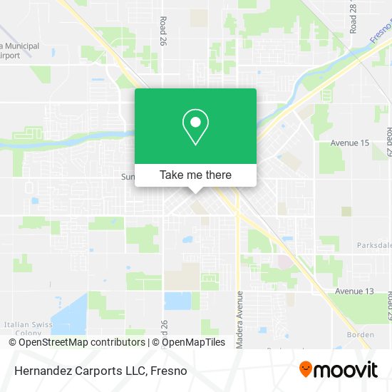 Hernandez Carports LLC map