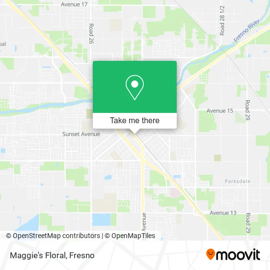 Maggie's Floral map