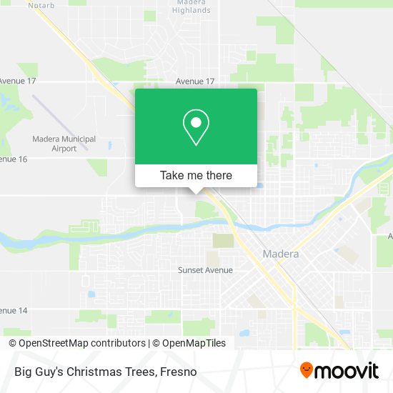 Big Guy's Christmas Trees map