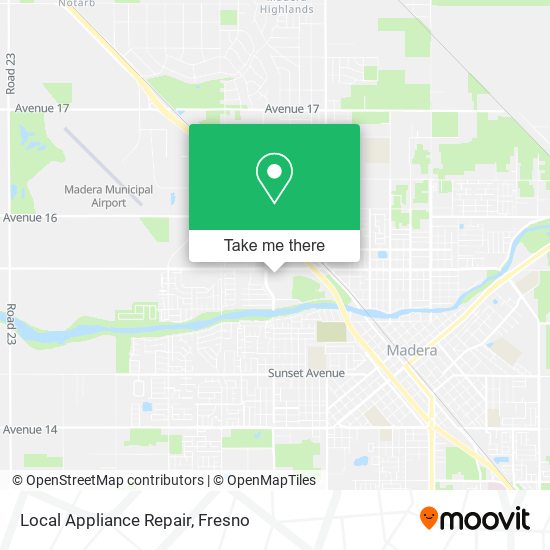 Local Appliance Repair map