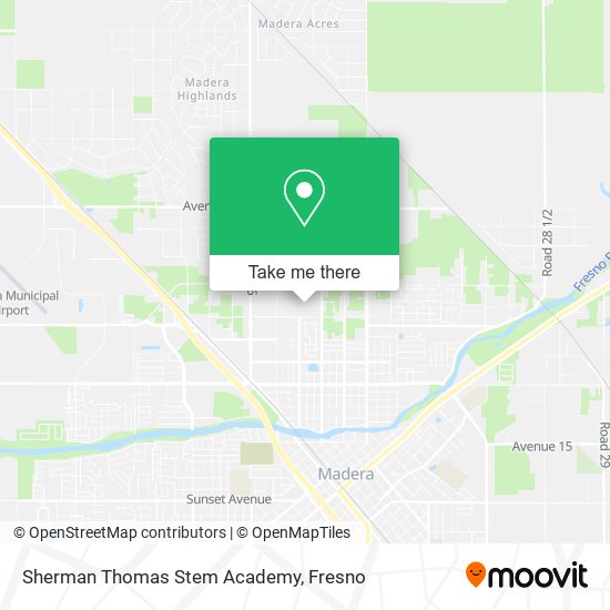 Mapa de Sherman Thomas Stem Academy