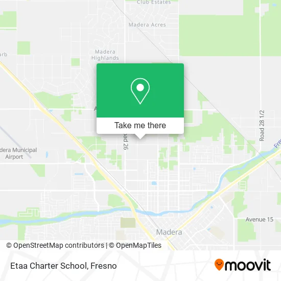 Etaa Charter School map