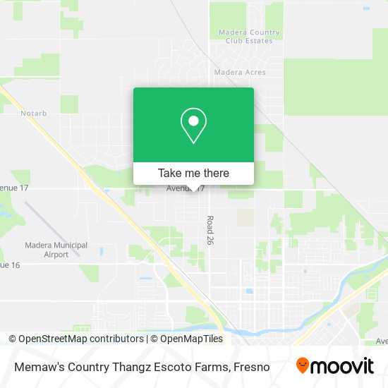 Memaw's Country Thangz Escoto Farms map