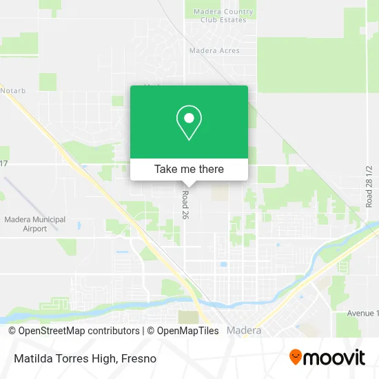 Matilda Torres High map