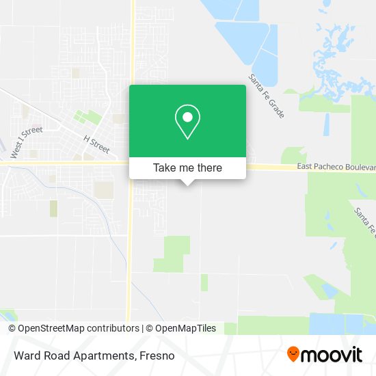 Ward Road Apartments map