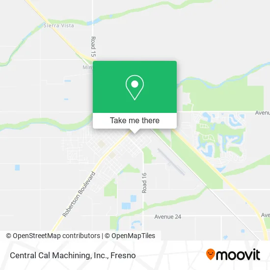 Central Cal Machining, Inc. map