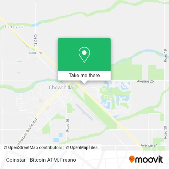 Coinstar - Bitcoin ATM map