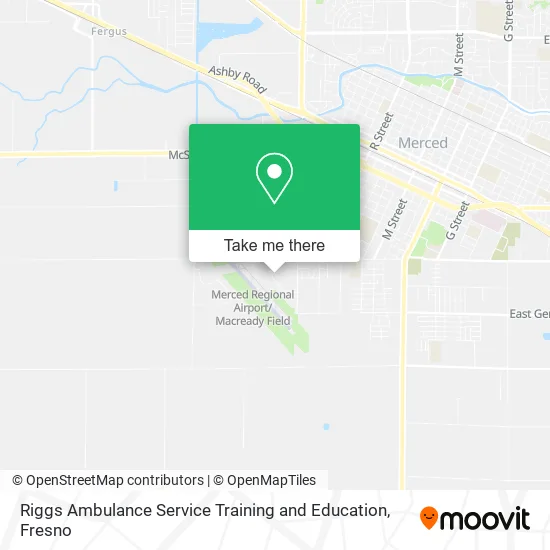 Riggs Ambulance Service Training and Education map