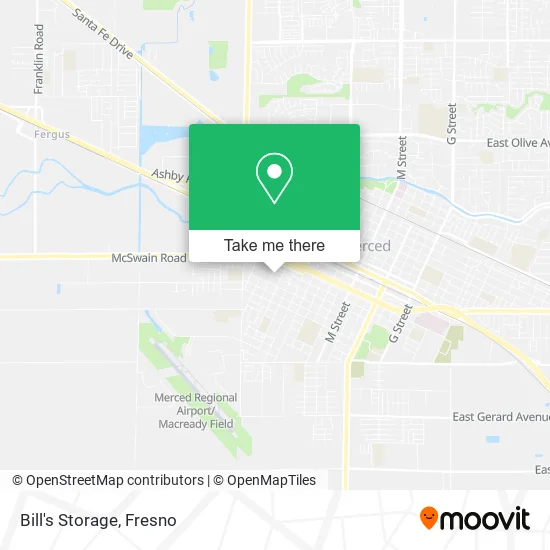 Bill's Storage map