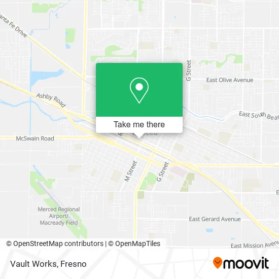 Mapa de Vault Works