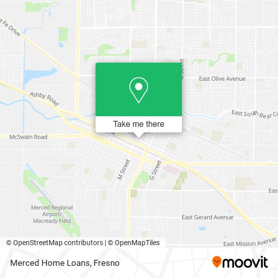 Mapa de Merced Home Loans