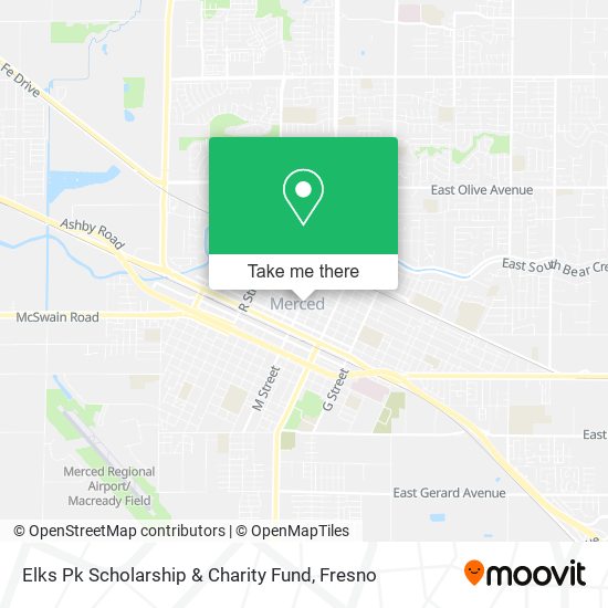 Elks Pk Scholarship & Charity Fund map
