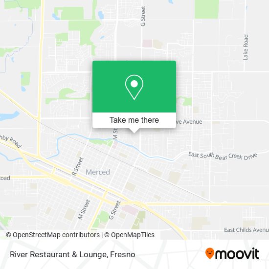 Mapa de River Restaurant & Lounge