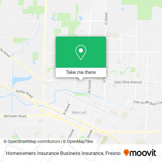 Mapa de Homeowners Insurance Business Insurance