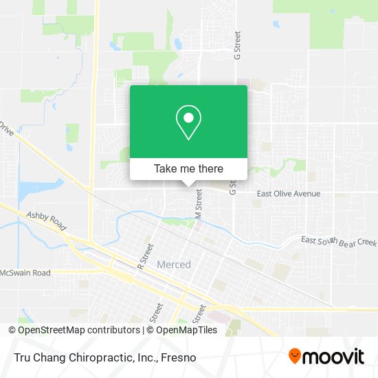 Mapa de Tru Chang Chiropractic, Inc.
