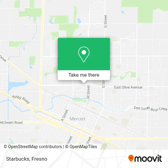 STARBUCKS map