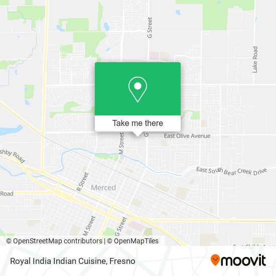 Royal India Indian Cuisine map