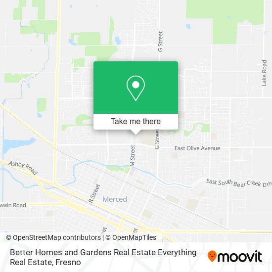 Better Homes and Gardens Real Estate Everything Real Estate map