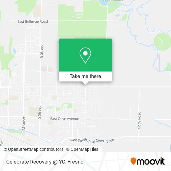 Celebrate Recovery @ YC map