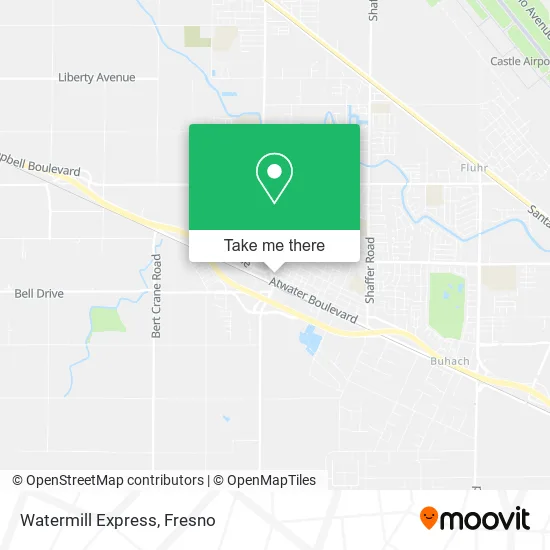 Watermill Express map