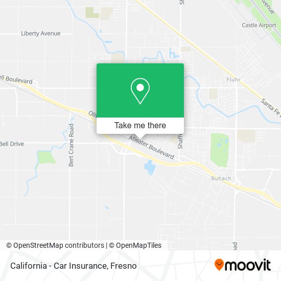 California - Car Insurance map