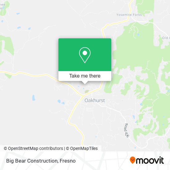 Mapa de Big Bear Construction