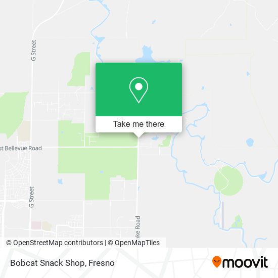 Mapa de Bobcat Snack Shop
