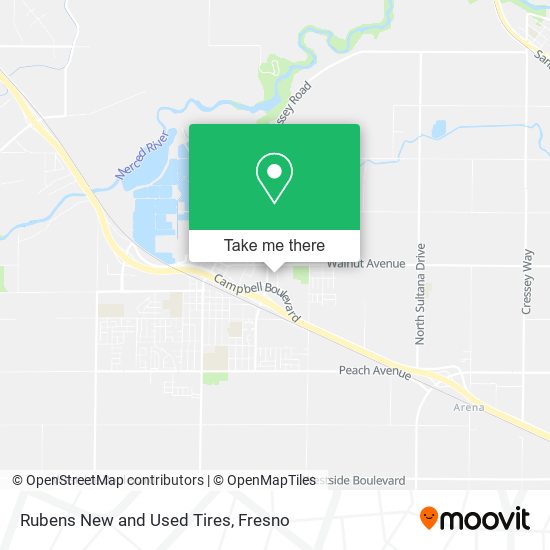 Rubens New and Used Tires map