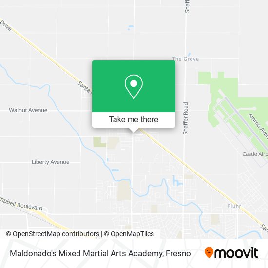 Maldonado's Mixed Martial Arts Academy map