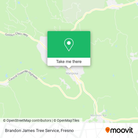 Mapa de Brandon James Tree Service