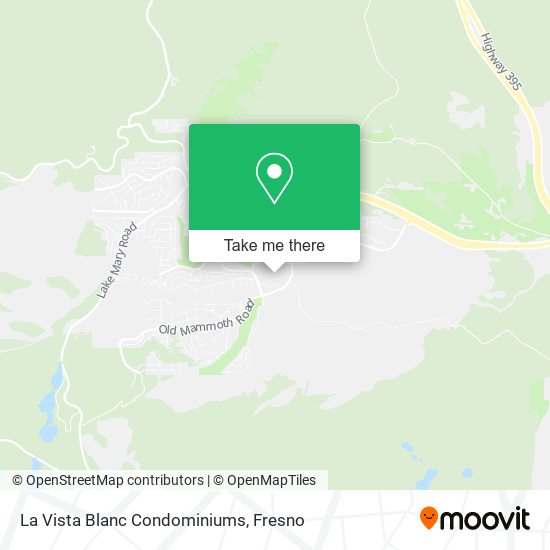 Mapa de La Vista Blanc Condominiums