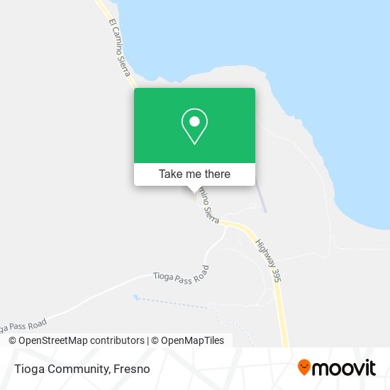 Tioga Community map