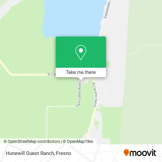 Hunewill Guest Ranch map
